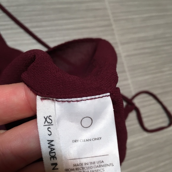 Reformation burgundy boa tank - Picture 7 of 11